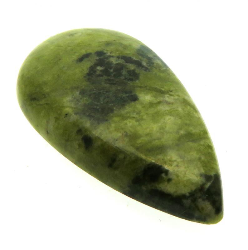 Teardrop 32x17mm Canadian Jade Cabochon 21