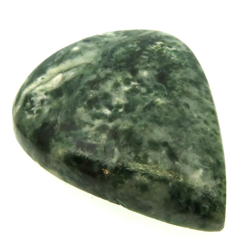 Teardrop 34x28mm Diopside Cabochon 12