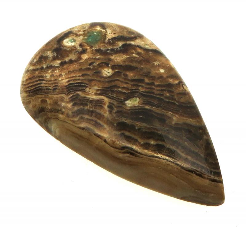 Teardrop 41x25mm Aragonite Cabochon 01