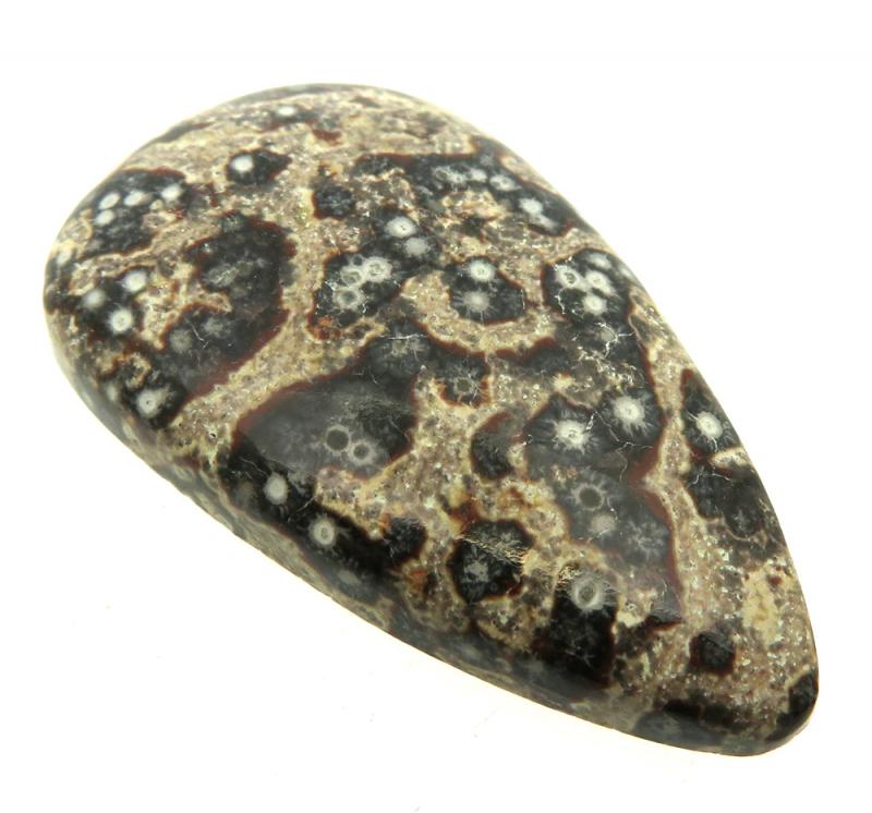 Teardrop 41x24mm Viper Jasper Cabochon 06