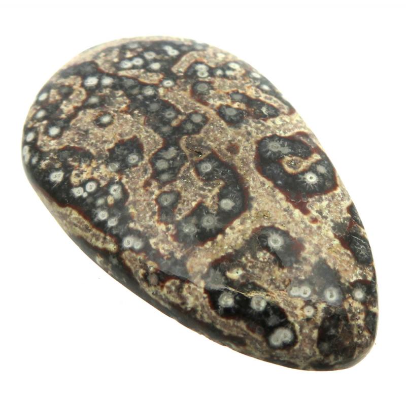 Teardrop 44x27mm Viper Jasper Cabochon 09