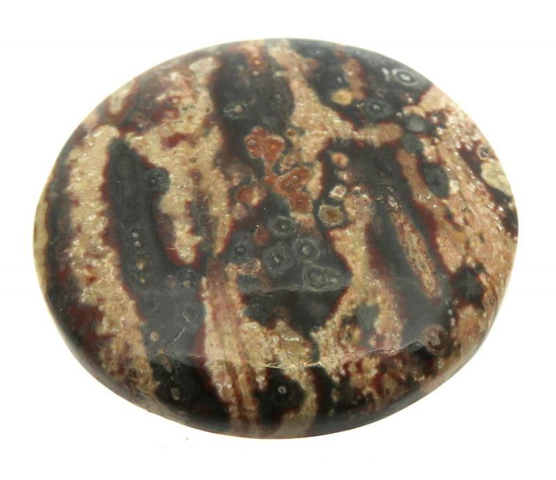 Round 29x29mm Viper Jasper Cabochon 17