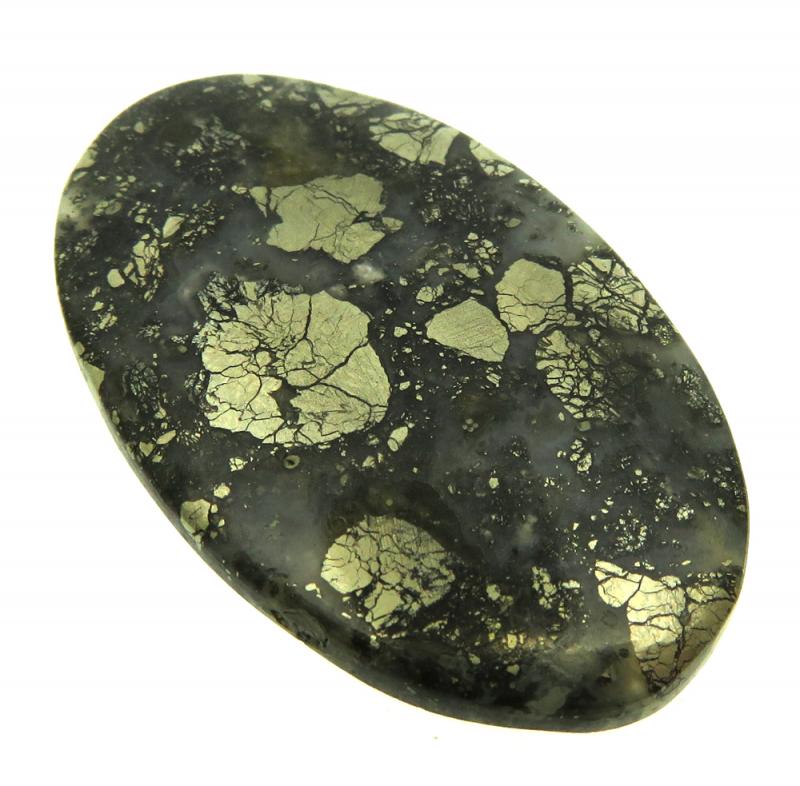 Oval 35x21mm Marcasite Cabochon 40