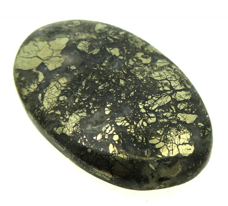 Oval 38x23mm Marcasite Cabochon 45