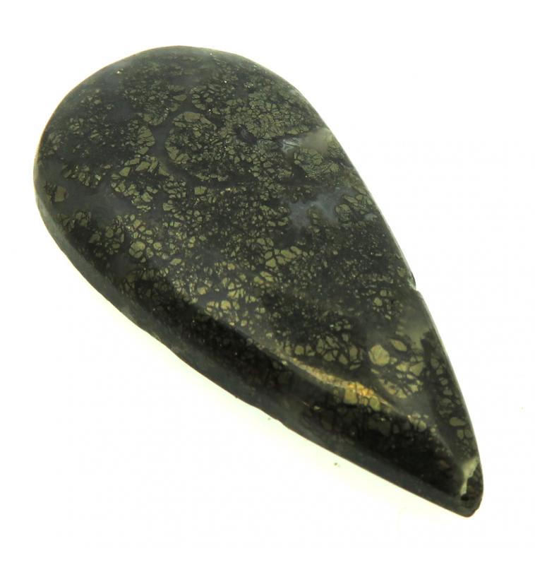 Teardrop 39x19mm Marcasite Cabochon 51