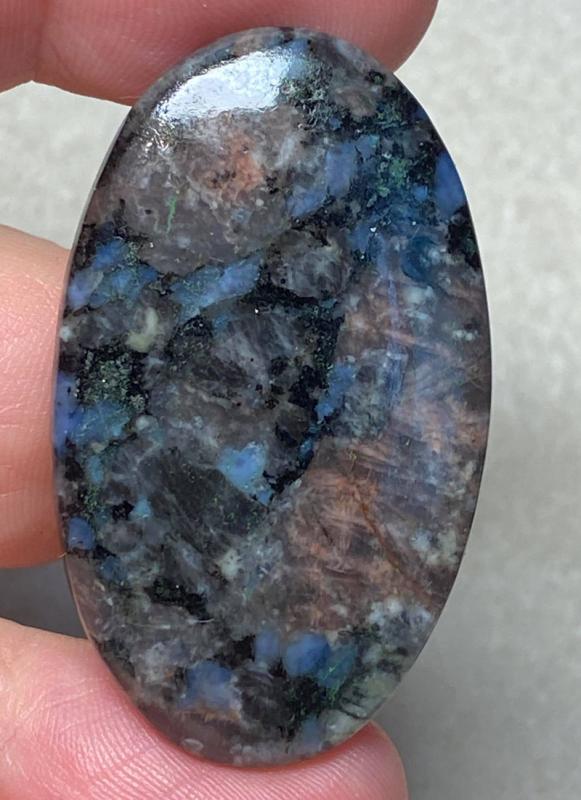 Oval 42x25mm Llanite Cabochon 19
