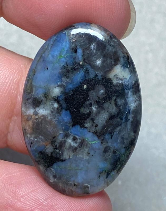 Oval 33x23mm Llanite Cabochon 20