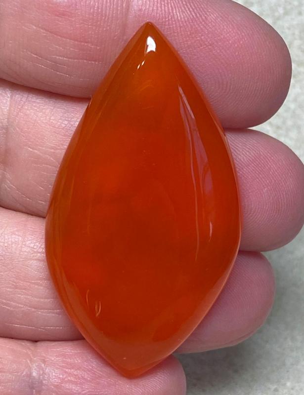 Freeform 48x26mm Carnelian Cabochon 51