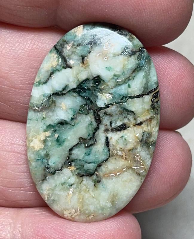 Oval 36x23mm Mariposite Cabochon 11