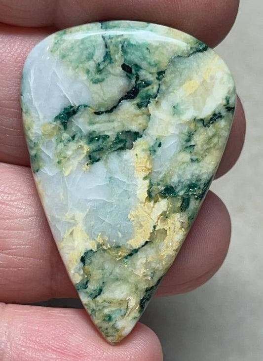 Teardrop 42x28mm Mariposite Cabochon 12