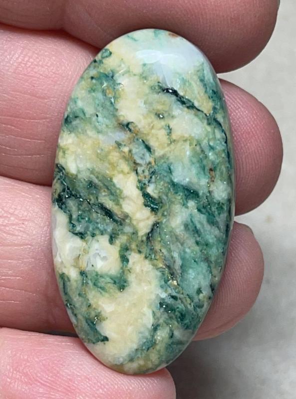 Oval 39x21mm Mariposite Cabochon 16