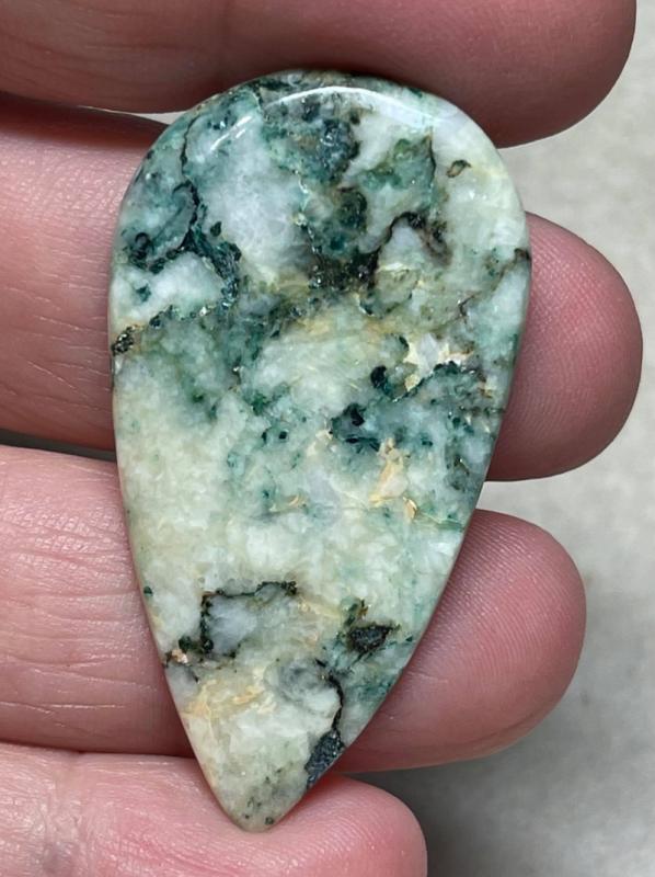 Teardrop 45x24mm Mariposite Cabochon 19