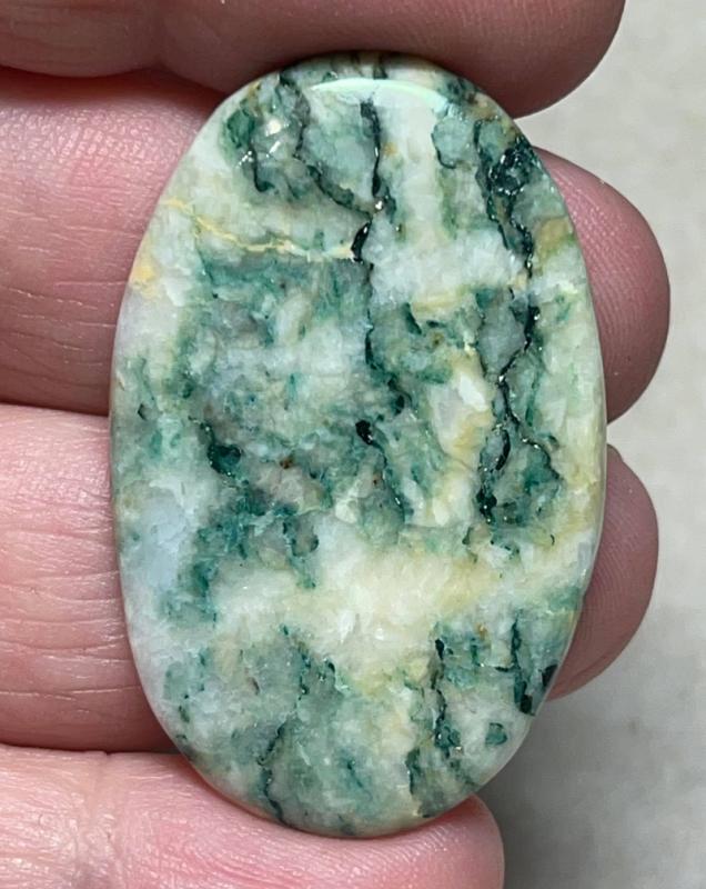 Oval 41x26mm Mariposite Cabochon 23