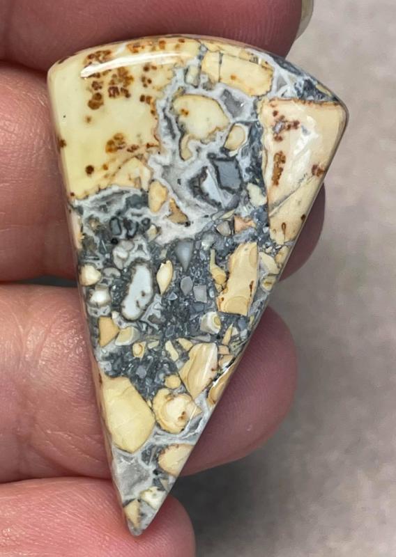 Freeform 42x25mm Maligano Jasper Cabochon 31