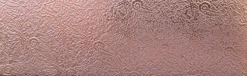 0.55 Thick 60x60mm Bare Copper Plate Under the Sea Design 58