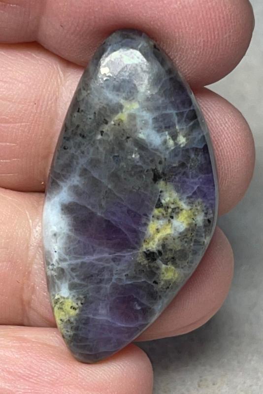 Freeform 39x19mm Morado Opal Cabochon 36