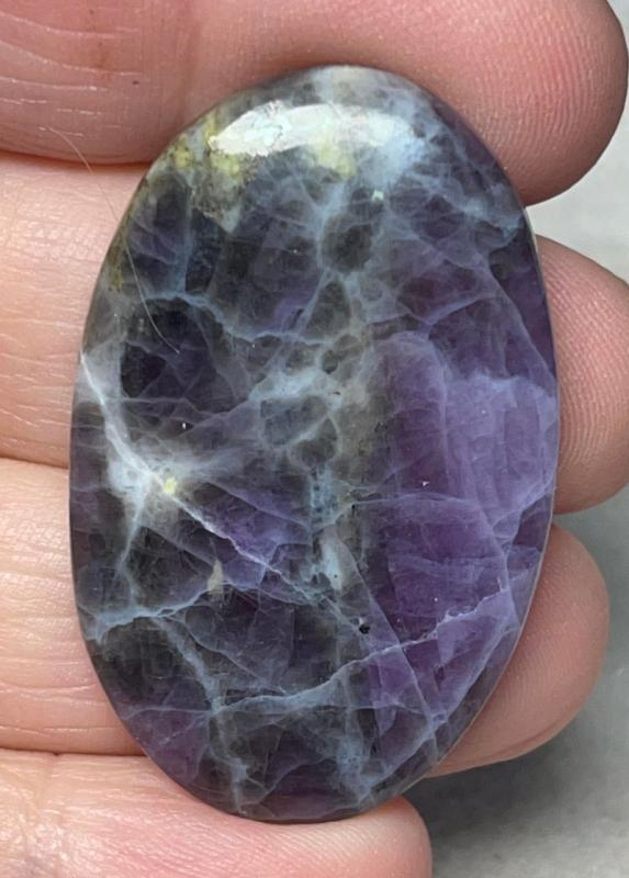 Oval 42x26mm Morado Opal Cabochon 38