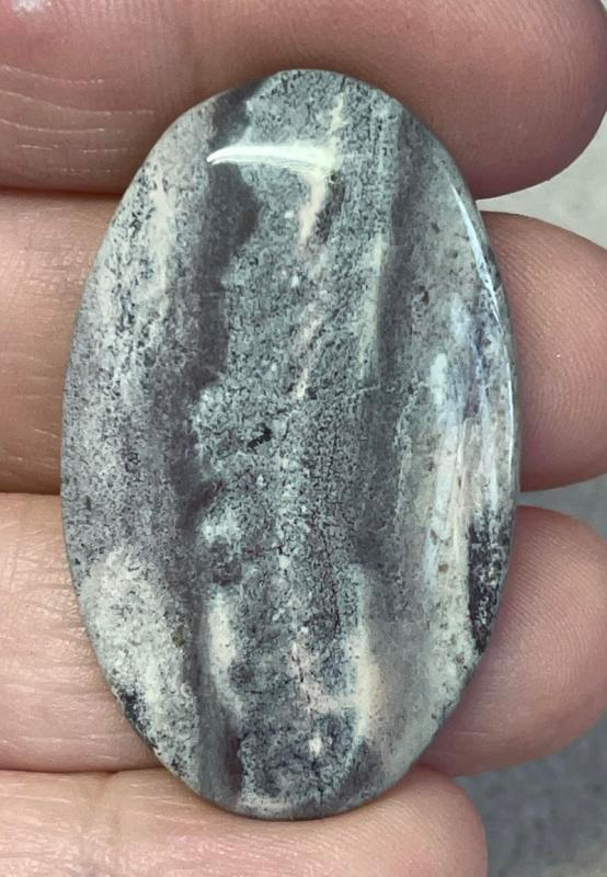 Oval 43x26mm Porcelain Jasper Cabochon 09