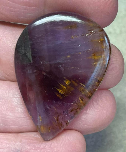 Teardrop 41x30mm Auralite 23 Cabochon 03