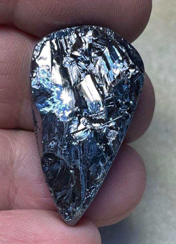 Teardrop 34x19mm Silicon Cabochon 22