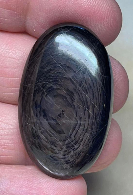 Oval 38x23mm Hypersthene Cabochon 01