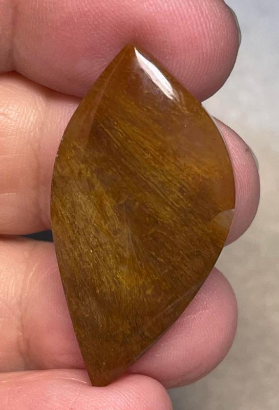 Freeform 38x19mm Sagenite Cabochon 34