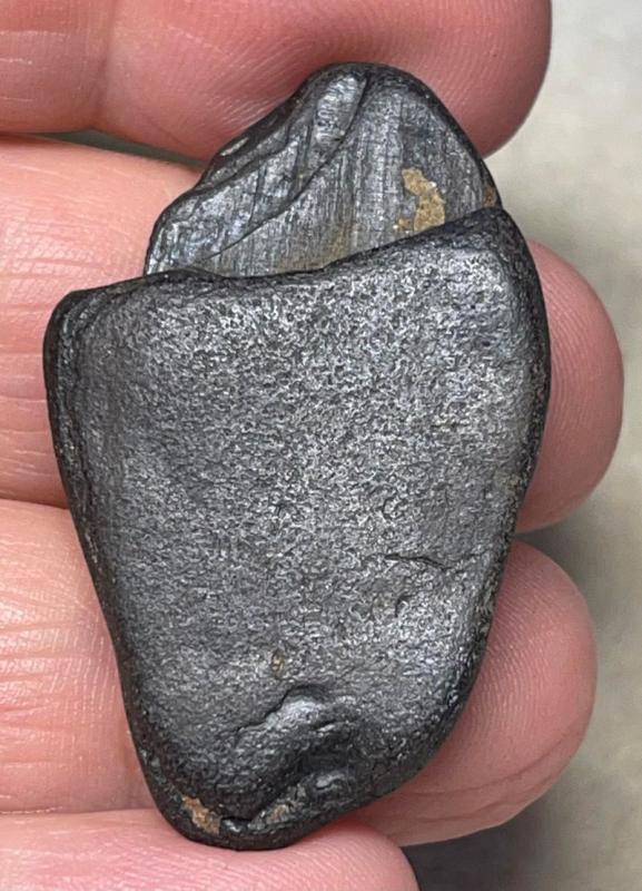 Freeform 41x25mm Raw Whitby Jet Specimen 10
