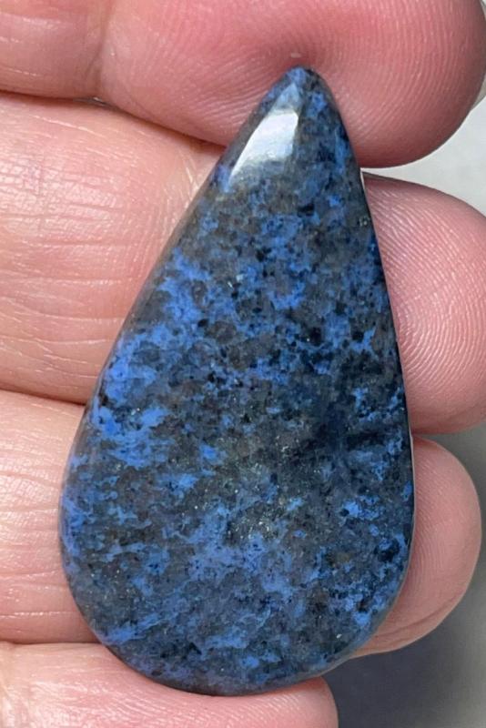 Teardrop 41x23mm Dumortierite Cabochon 09