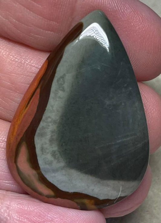 Teardrop 41x29mm Polychrome Jasper Cabochon 16