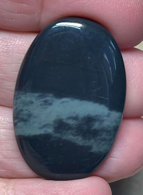 Oval 36x23mm Cobweb Jasper Cabochon 03