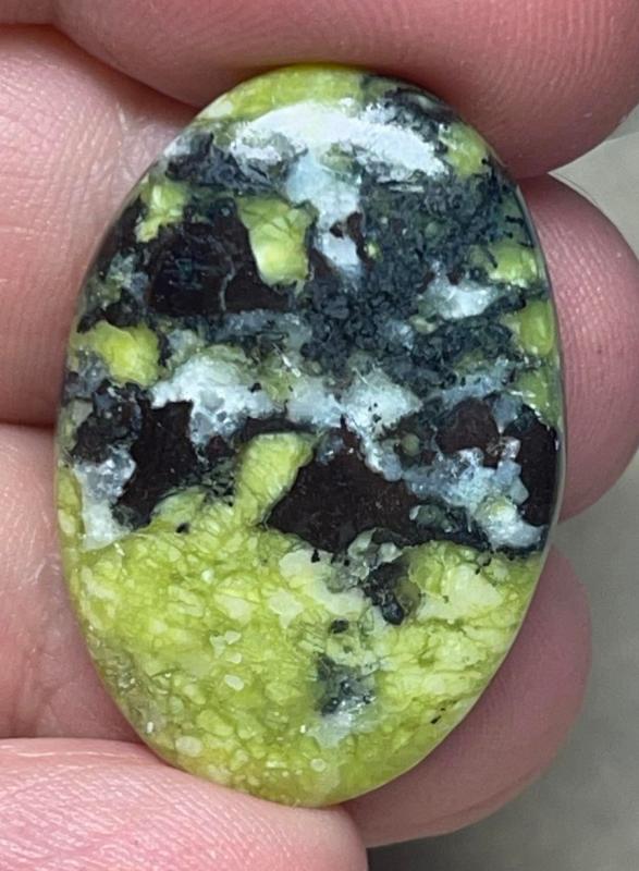 Oval 31x21mm Lizardite Cabochon 29