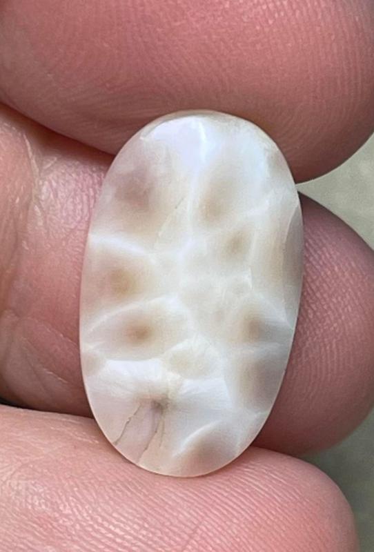 Oval 21x12mm Natrolite Cabochon 03