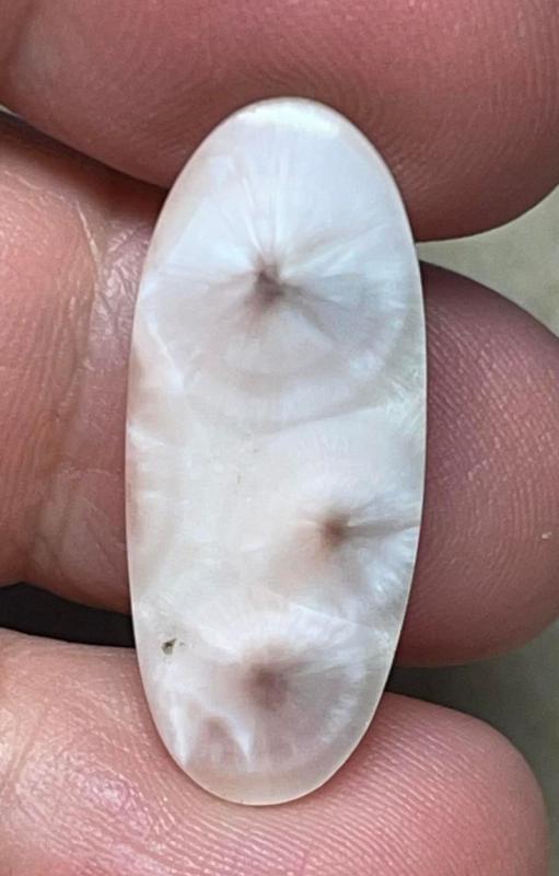 Oval 28x12mm Natrolite Cabochon 05