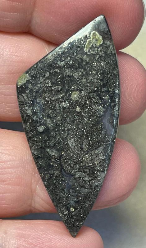 Freeform 46x21mm Marcasite Cabochon 58
