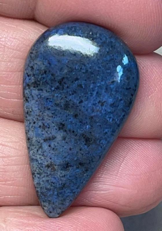 Teardrop 34x20mm Dumortierite Cabochon 13