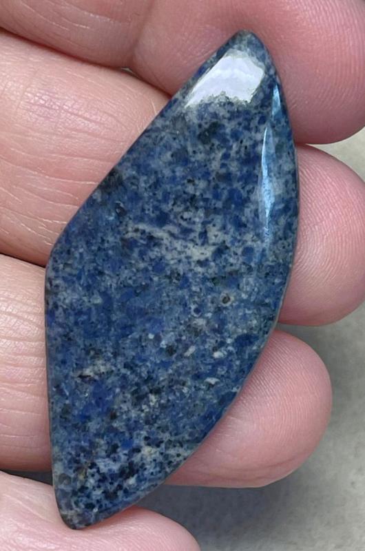 Freeform 48x21mm Dumortierite Cabochon 46
