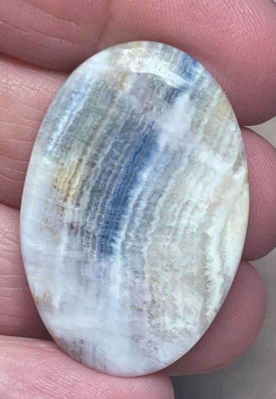 Oval 36x24mm Scheelite Cabochon 46