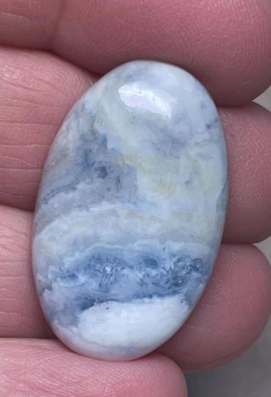 Oval 31x19mm Scheelite Cabochon 55