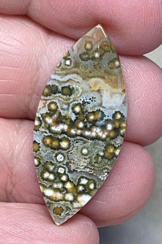 Marquise 33x15mm Ocean Jasper Cabochon 63