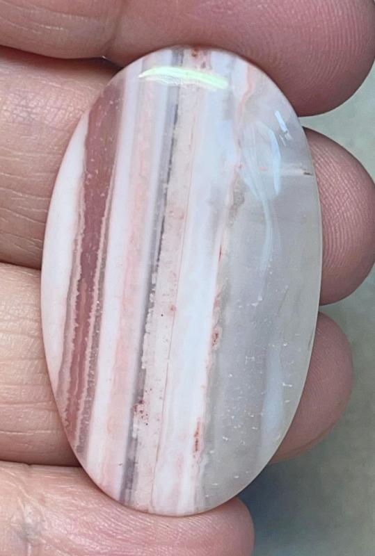 Oval 43x25mm Botswana Agate Cabochon 41