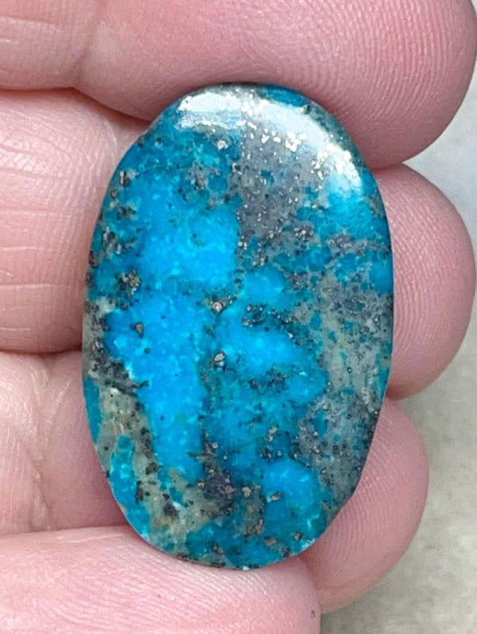 Oval 29x18mm P Turquoise Cabochon 39