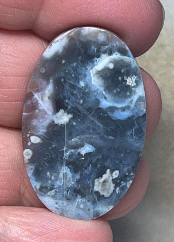Oval 36x23mm Oregon Sunset Jasper Cabochon 13