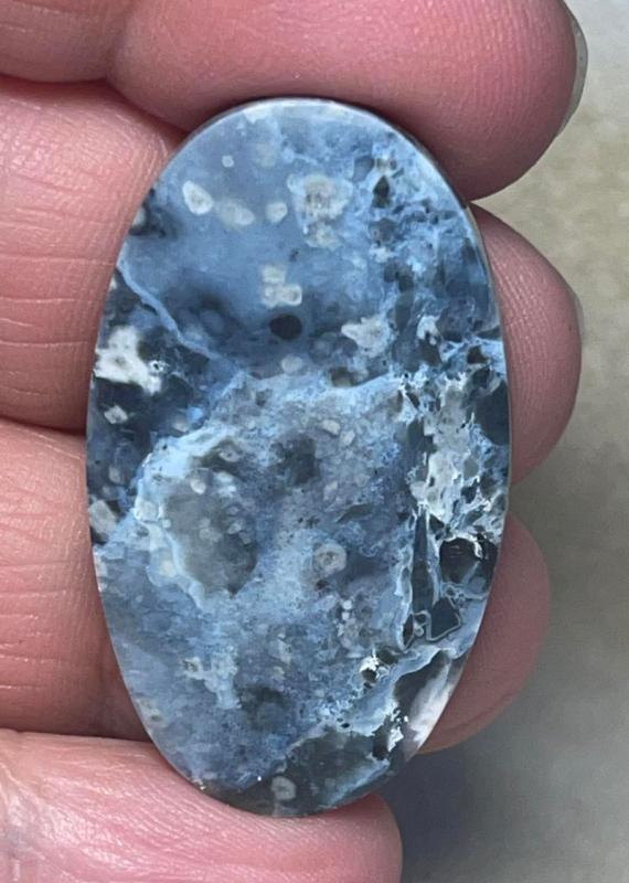 Oval 38x22mm Oregon Sunset Jasper Cabochon 23