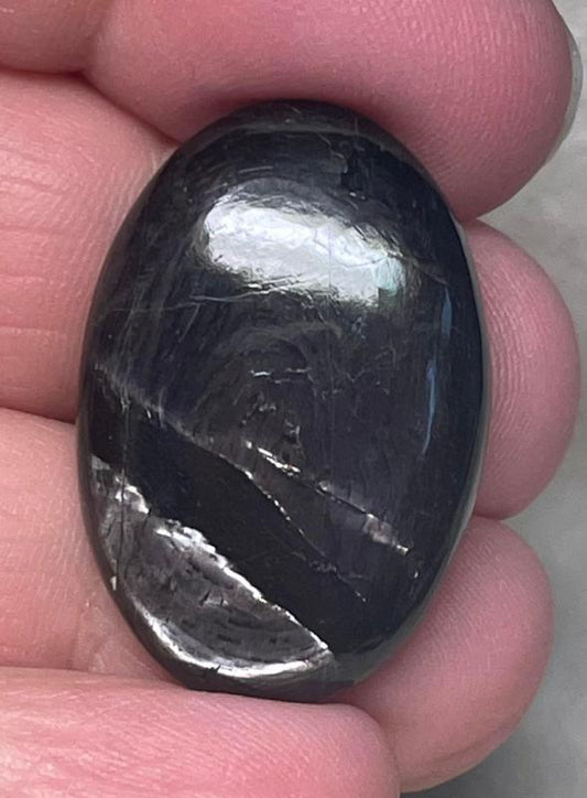 Oval 30x20mm Hypersthene Cabochon 08