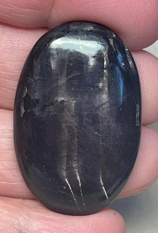Oval 40x26mm Hypersthene Cabochon 13