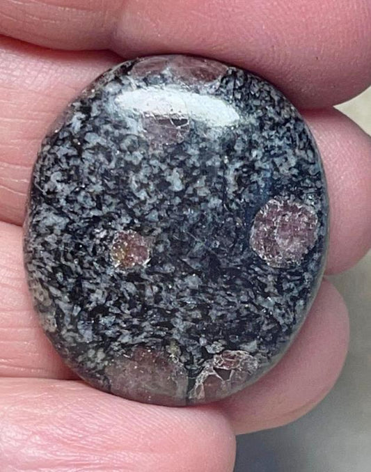 Oval 30x26mm Spinel in Matrix Cabochon 11