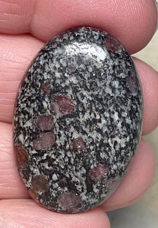 Oval 36x25mm Spinel in Matrix Cabochon 22