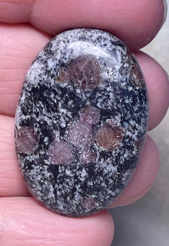 Oval 35x24mm Spinel in Matrix Cabochon 35