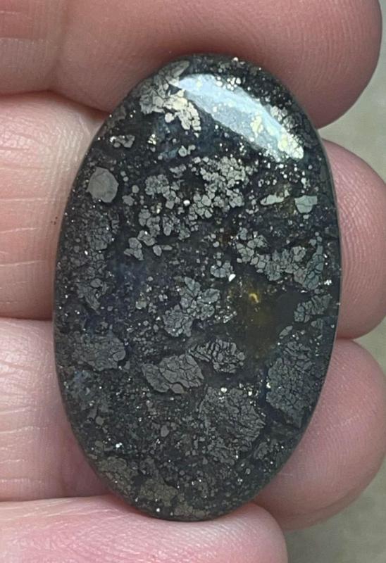 Oval 33x20mm Marcasite Cabochon 59