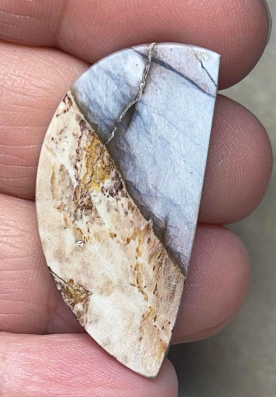 Freeform 38x19mm Oregon Sunset Jasper Cabochon 32